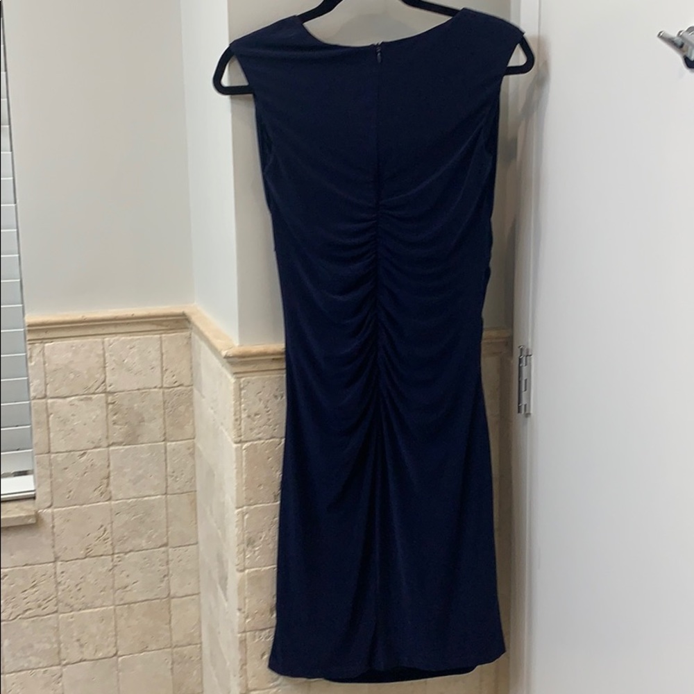 Marina navy blue maternity dress